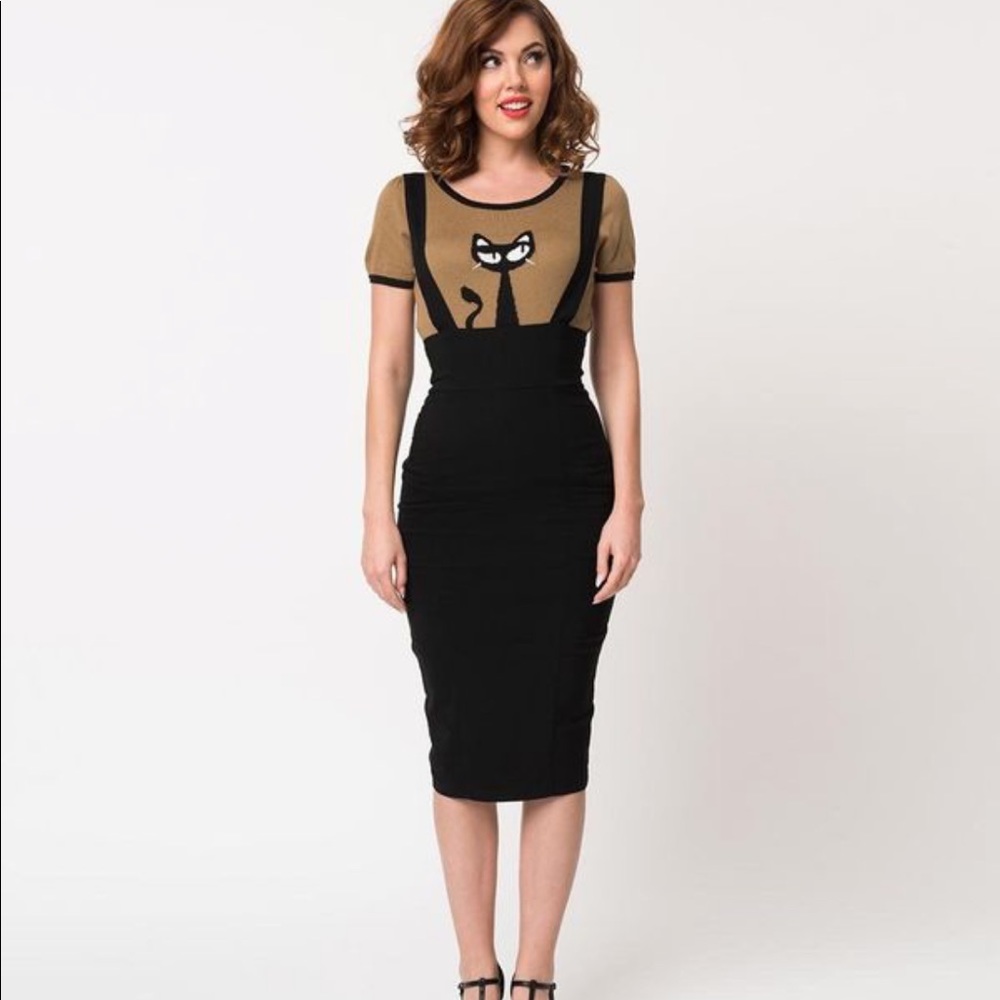 Bettie Paige by Tatyana high waisted pencil skirt